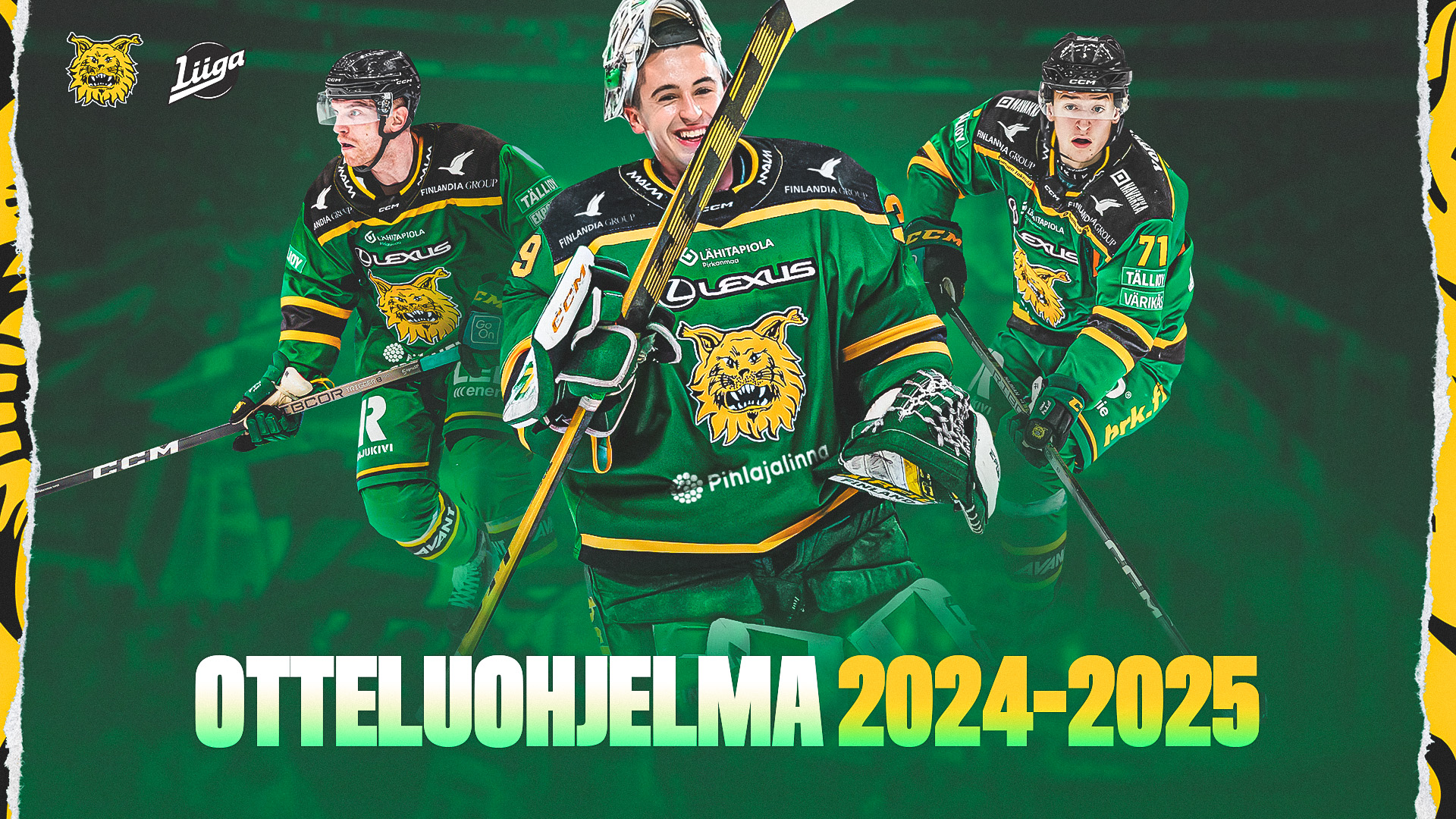 Liiga-kauden 2024–2025 Otteluohjelma Julkaistu – Tampereen Ilves